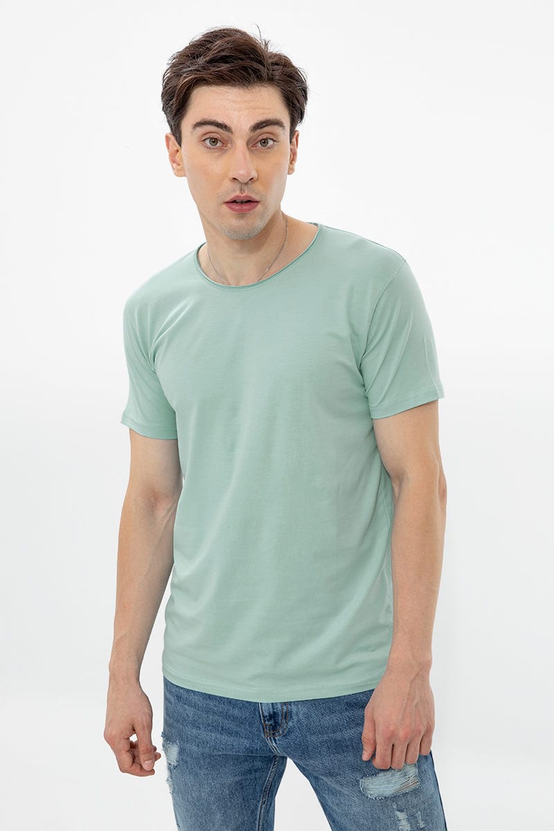 Essential Soft-Touch Crew Neck Tee